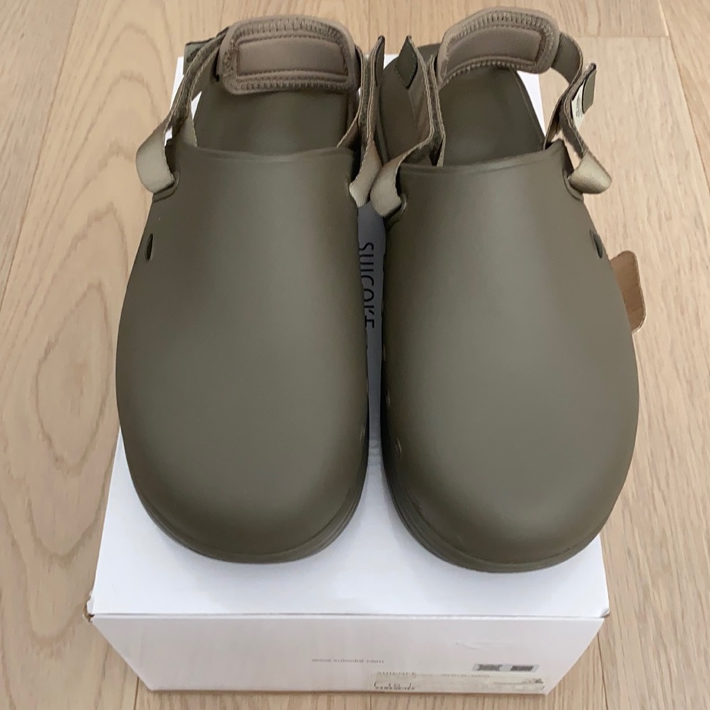 Suicoke Olive Green Cappo Slippers Rubber - Size 10 , Brand New With Tags